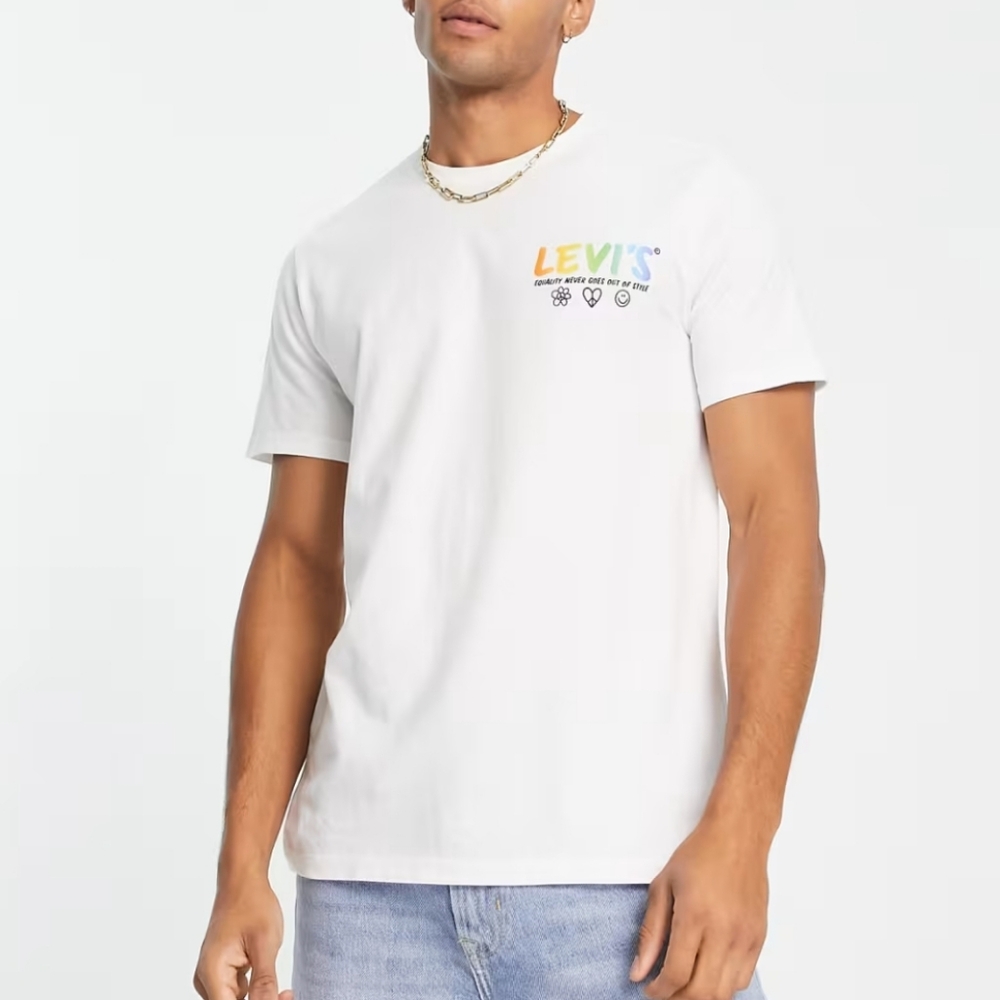 Levi's Pride Collection White Tee